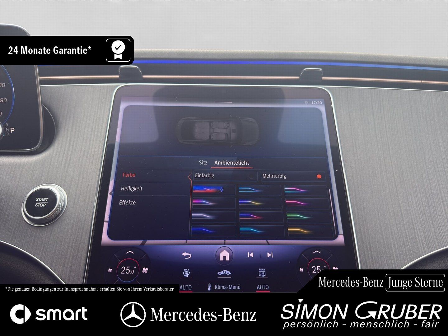 Fahrzeugabbildung Mercedes-Benz EQE 350 Edition AMG AHK WP Burm DigiL Mod 2024