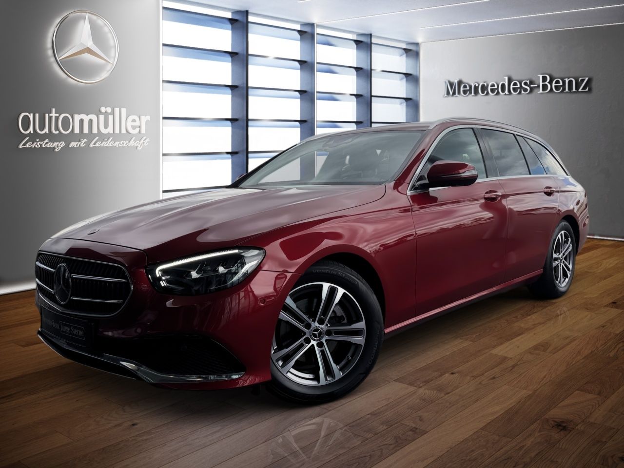 Fahrzeugabbildung Mercedes-Benz E 220 d T AVANTGARDE+AHK+EASYPACK+AMBIENT+MEMORY
