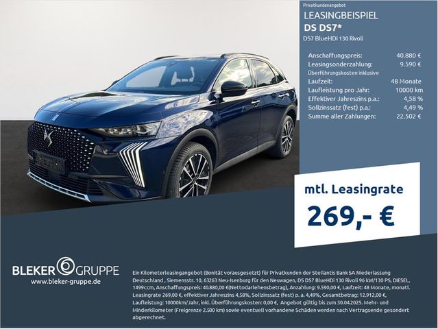 DS Automobiles DS7 BlueHDi 130 Rivoli