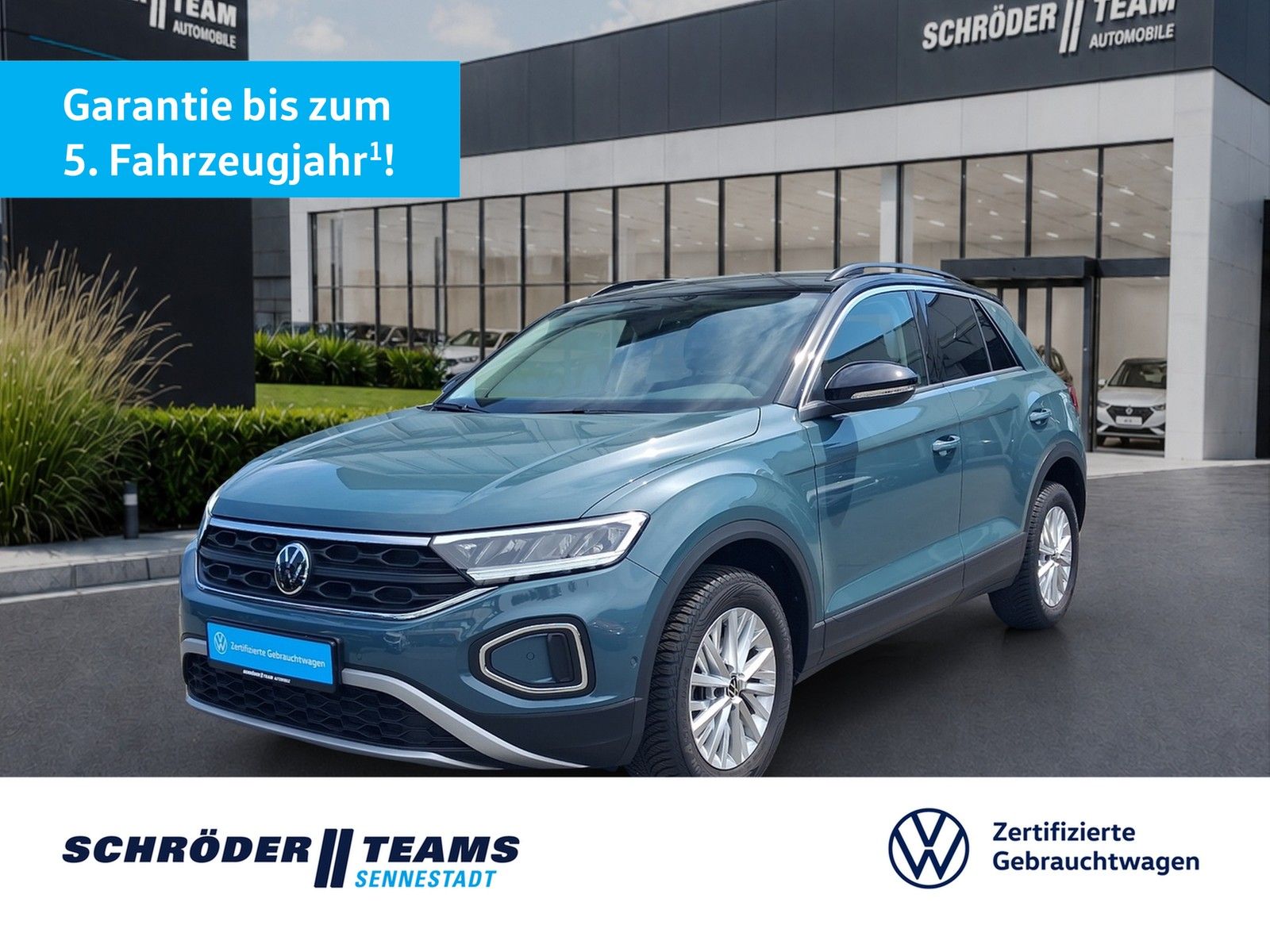 Volkswagen T-Roc 1.0 l TSI Life Park-Assist, LED, ab 1,49% 