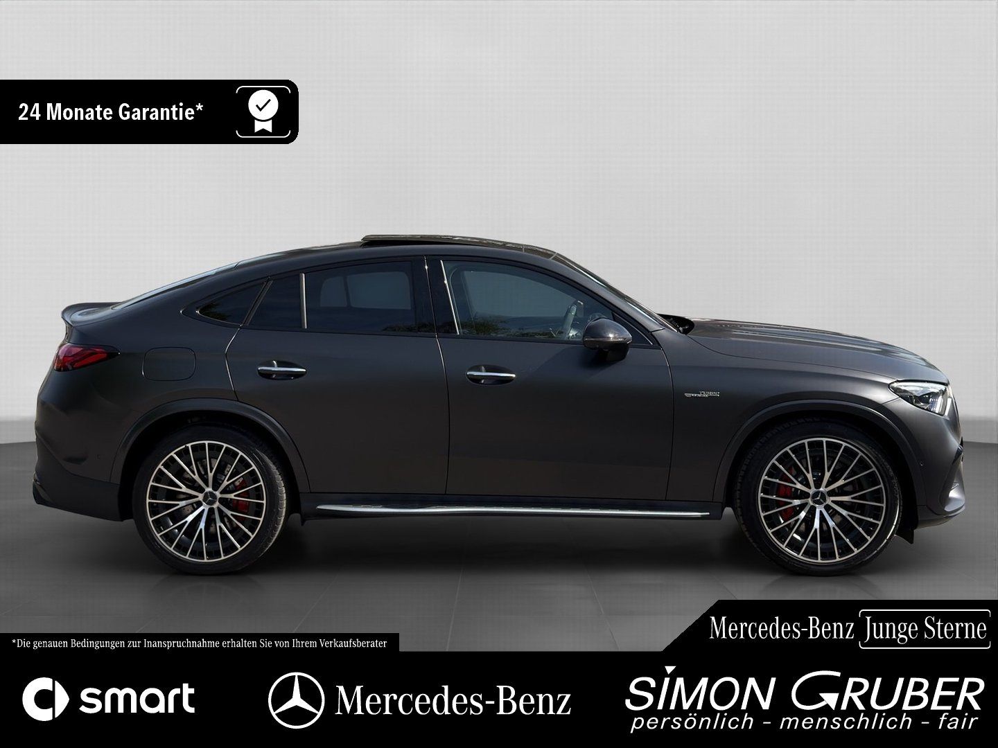 Fahrzeugabbildung Mercedes-Benz GLC 63 S E Perfo Coupe Active Ride Carbon magno
