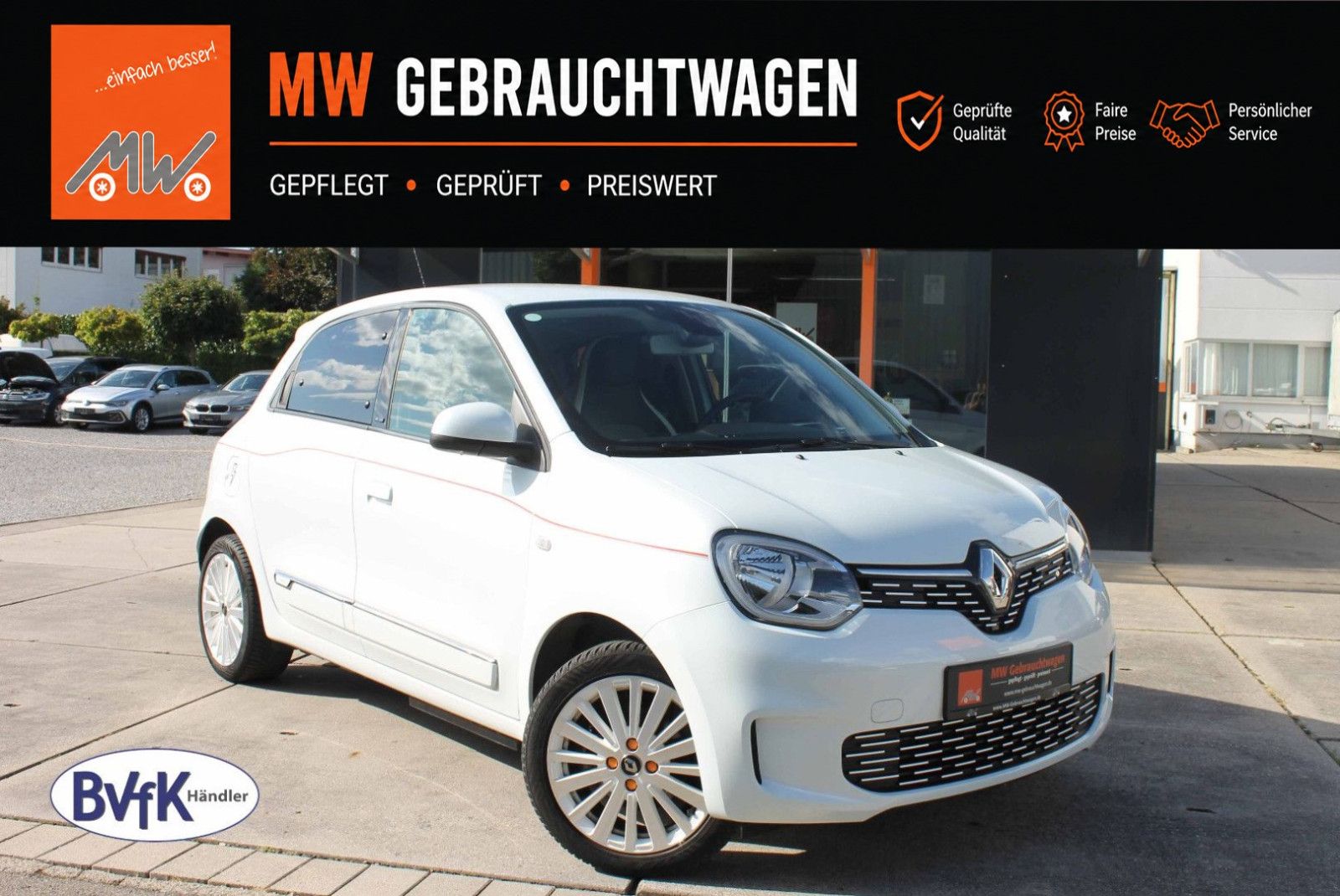 Fahrzeugabbildung Renault Twingo Vibes Electric 21kWh KAM PDC SHZ KLIMA BT