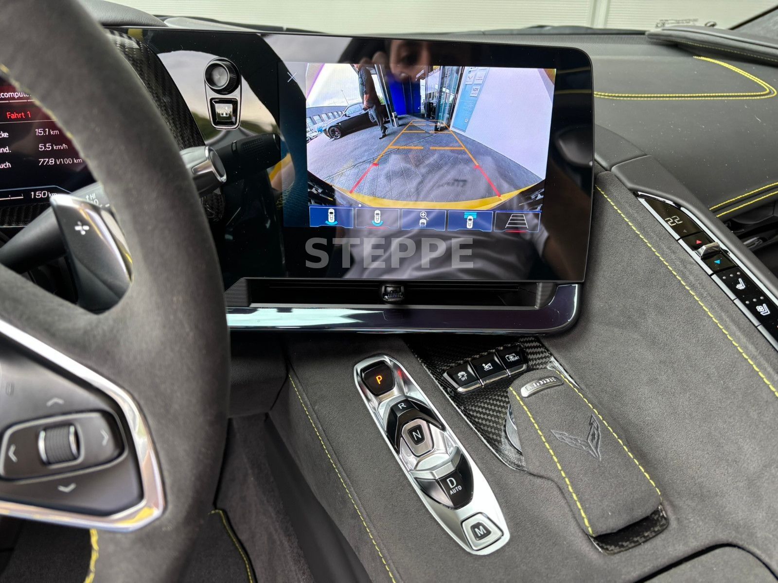 Corvette C8 Stingray Convertible 2025 3LT EUModell STEPPE