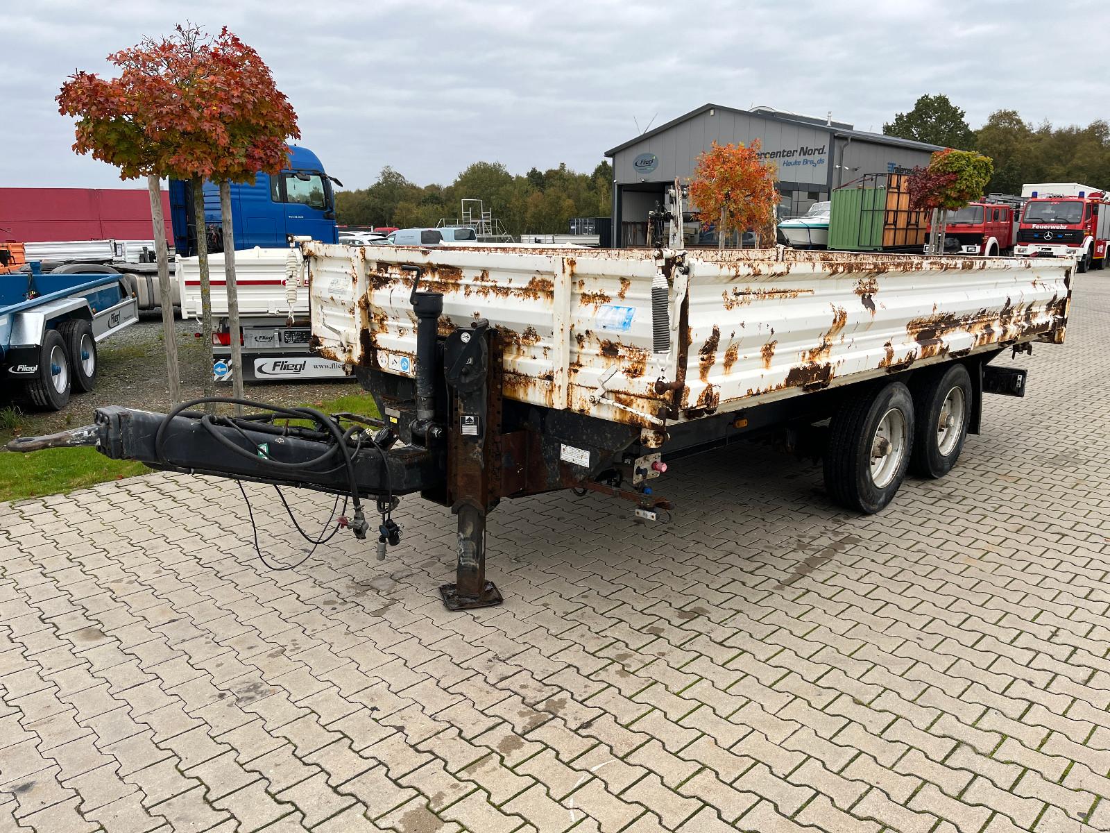 Obermaier Lkw Tandemanhänger Dreiseitenkipper OS2-T105A