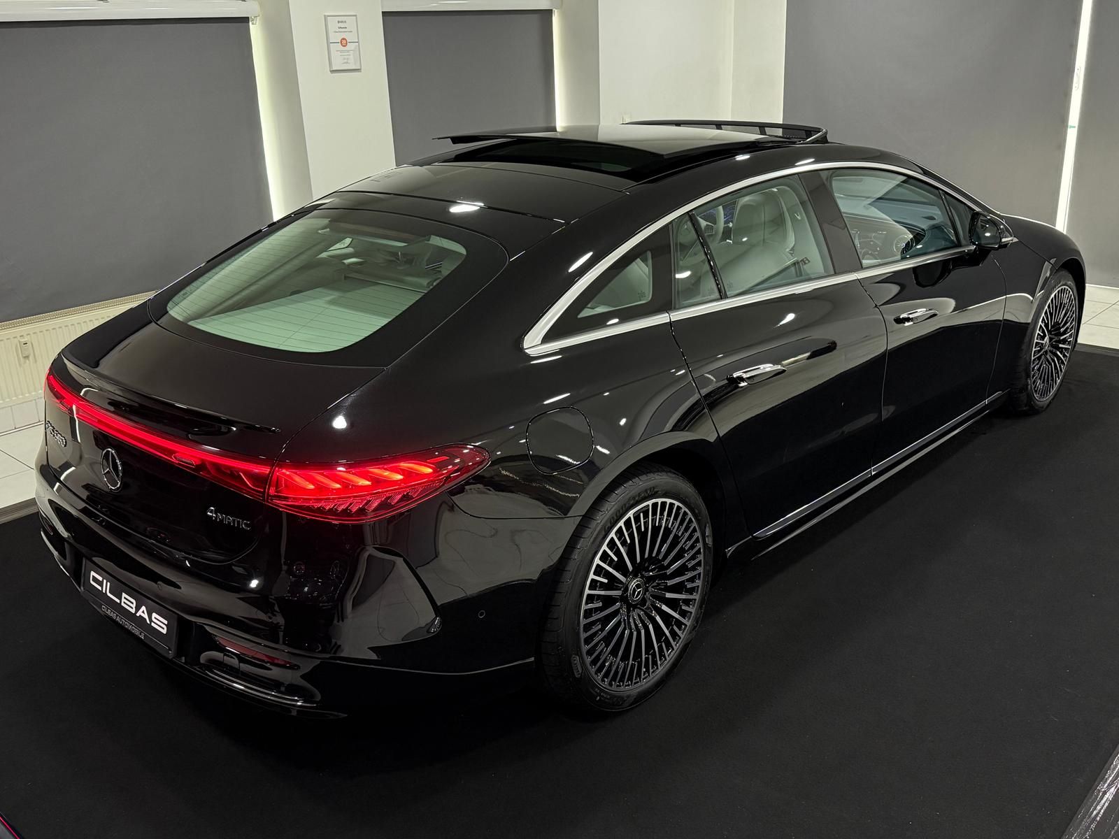 Mercedes-Benz EQS 580 4M AMG Edition 1 LEDER BEIGE HYPER HUD foto 8