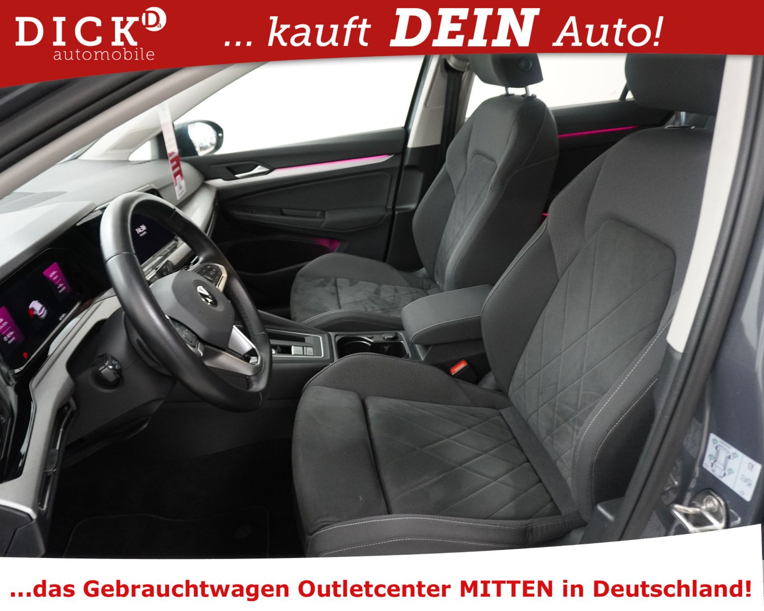 Fahrzeugabbildung Volkswagen Golf VIII 2.0d DSG Life MEMO+MASSAG+VIRTU+AHK+AC