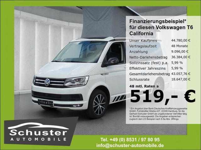 Volkswagen T6 California BEACH EDITION 4Mot*Aufst.Dach AHK