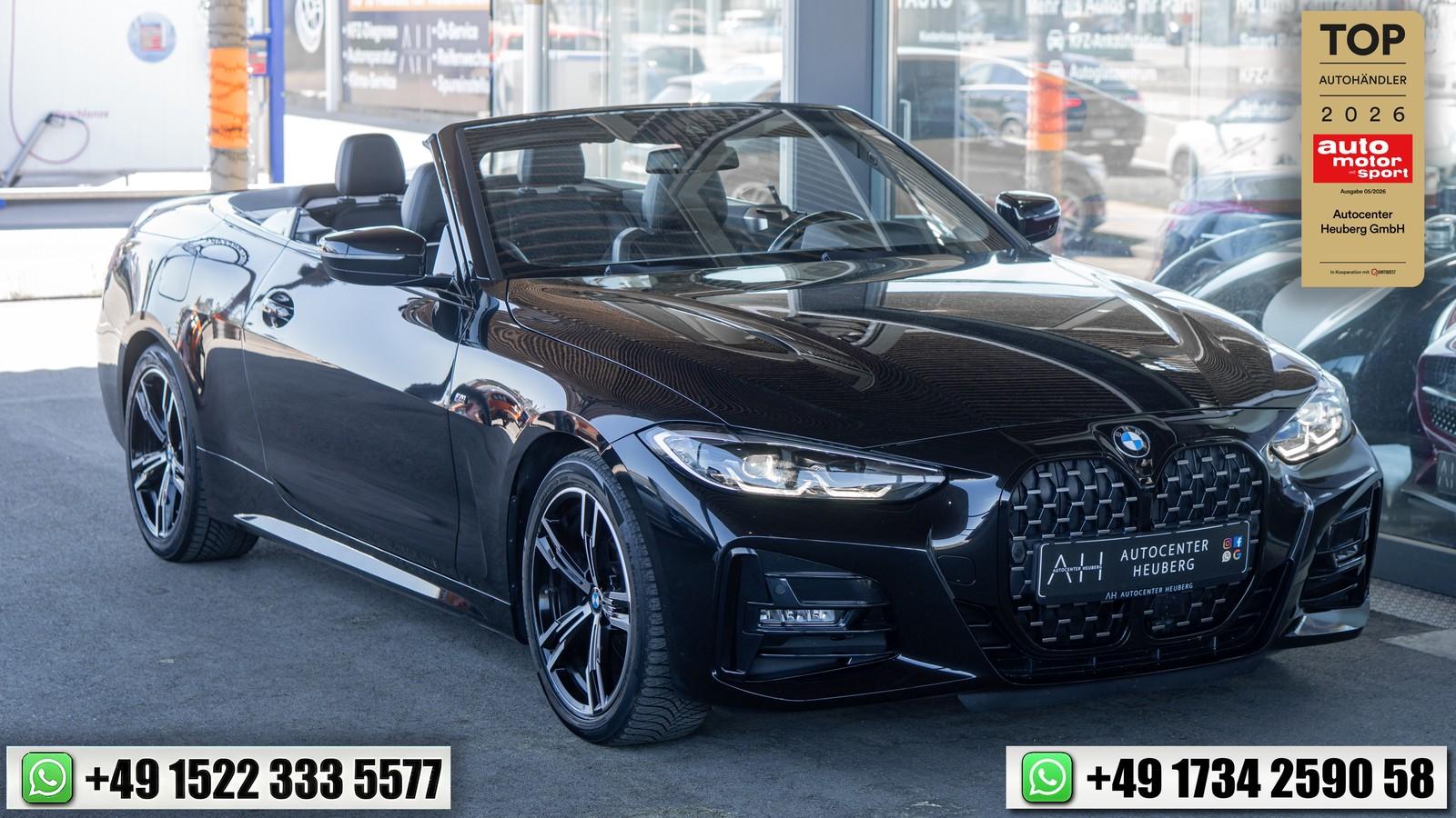 BMW 420 i CABRIO MPAKET *ACC*SPUR*KAM*VIRTU*AIRSCARF