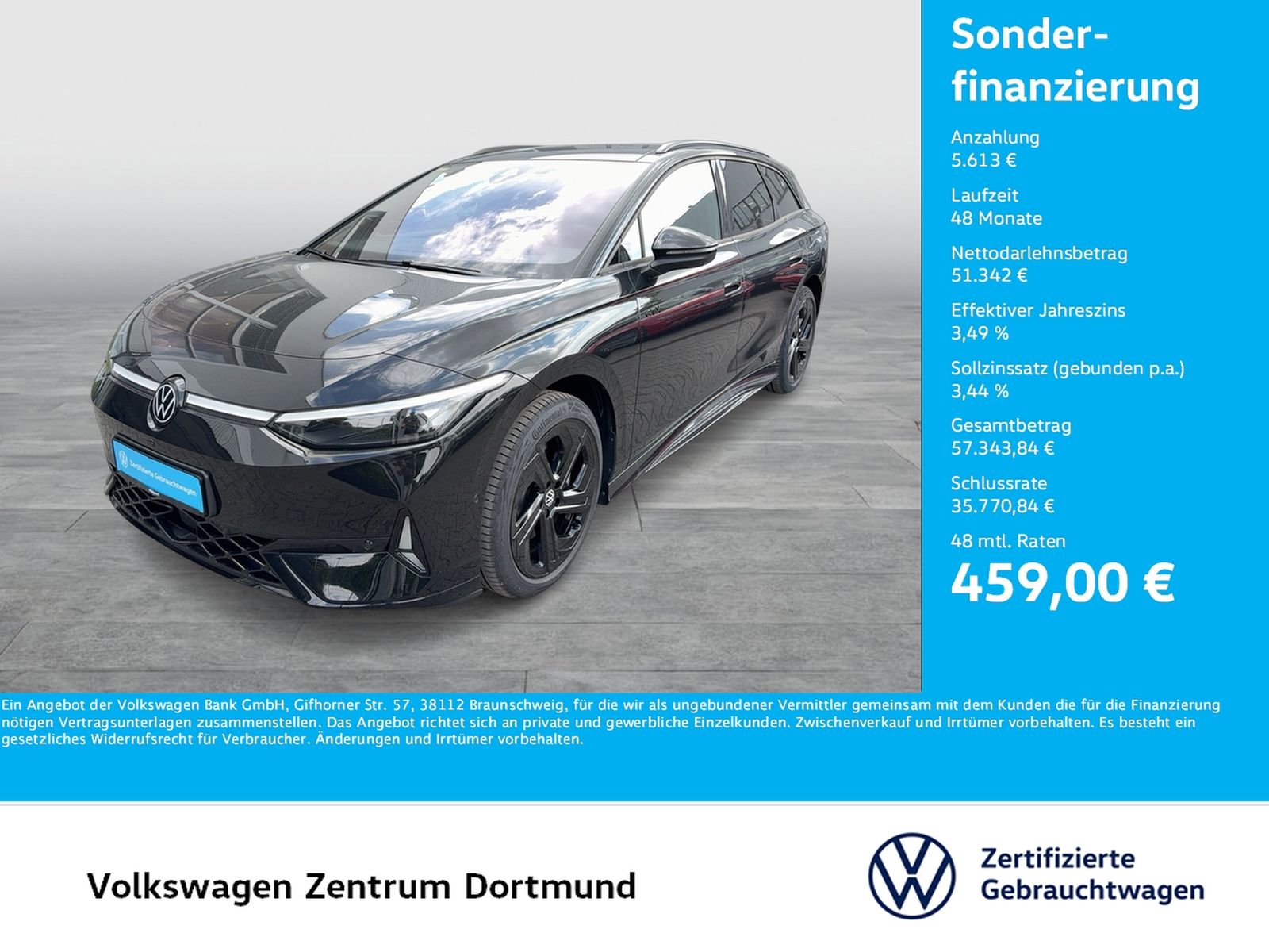 Volkswagen ID.7 Tourer GTX 4X4 WÄRMEPUMPE PANO AHK 360°CAM foto 1