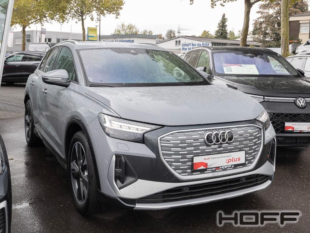 Audi Q4 e-tron S line Matrix Kamera Sonos Wmp 20 Zoll imagem 3