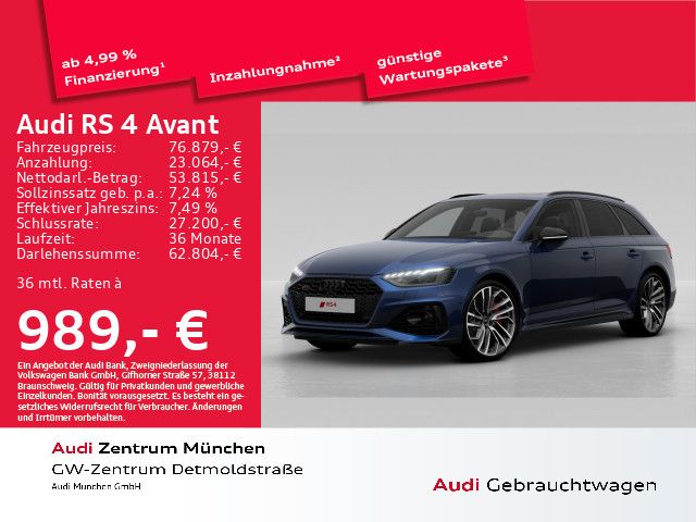 Audi RS4 Avant tiptr. Essentials/280kmH/Sportabgas/Pa