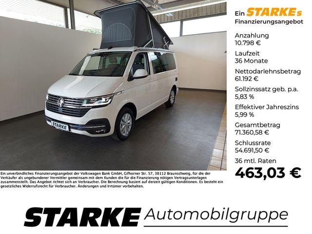 Volkswagen T6 California T6.1 2.0 TDI DSG Ocean Camper  Sta