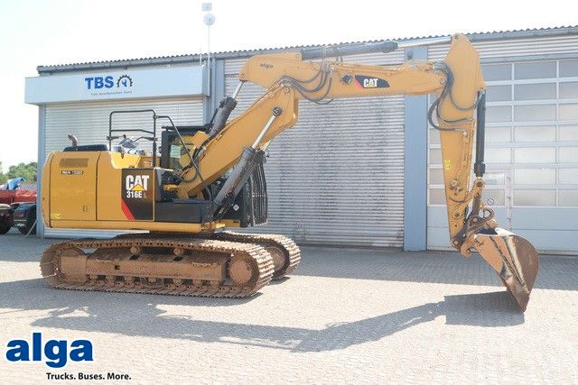 CAT 316 EL, Hydr. S.W.S.,Greifer + Hammervorrichtung