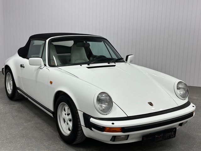 Porsche 911 3.2 Cabrio  TOPZUSTAND  DEUTSCH 42500 km