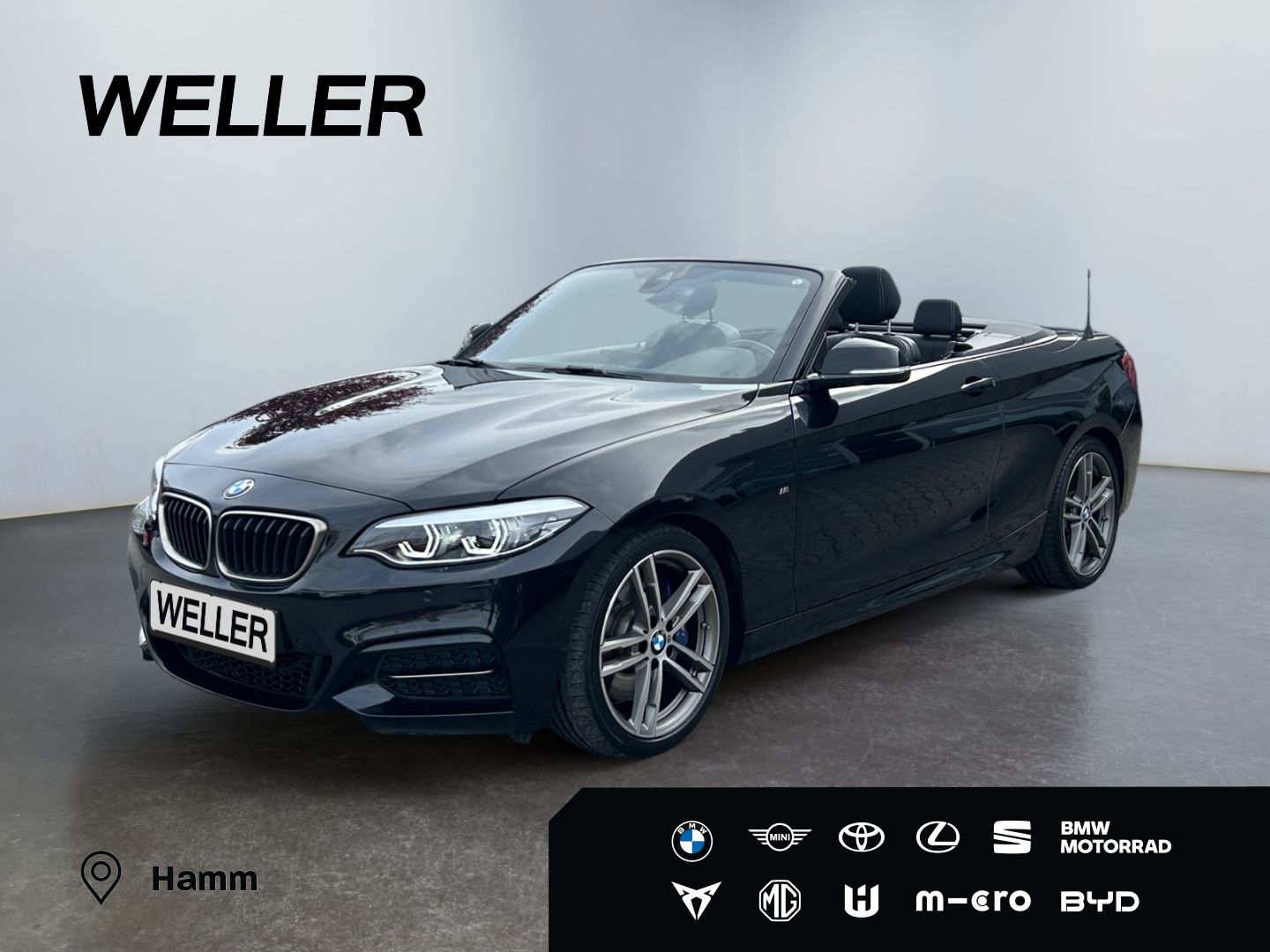 BMW M240i xDrive Cabrio *LED*H/K*Leder*SHZ*RFK*Navi*