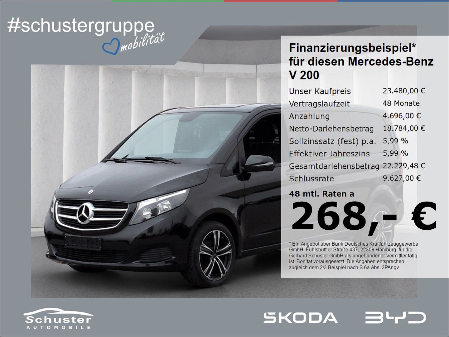 MERCEDES-BENZ V 200 d Rise*Navi PDC Licht/Regensen Bluetoo 18*