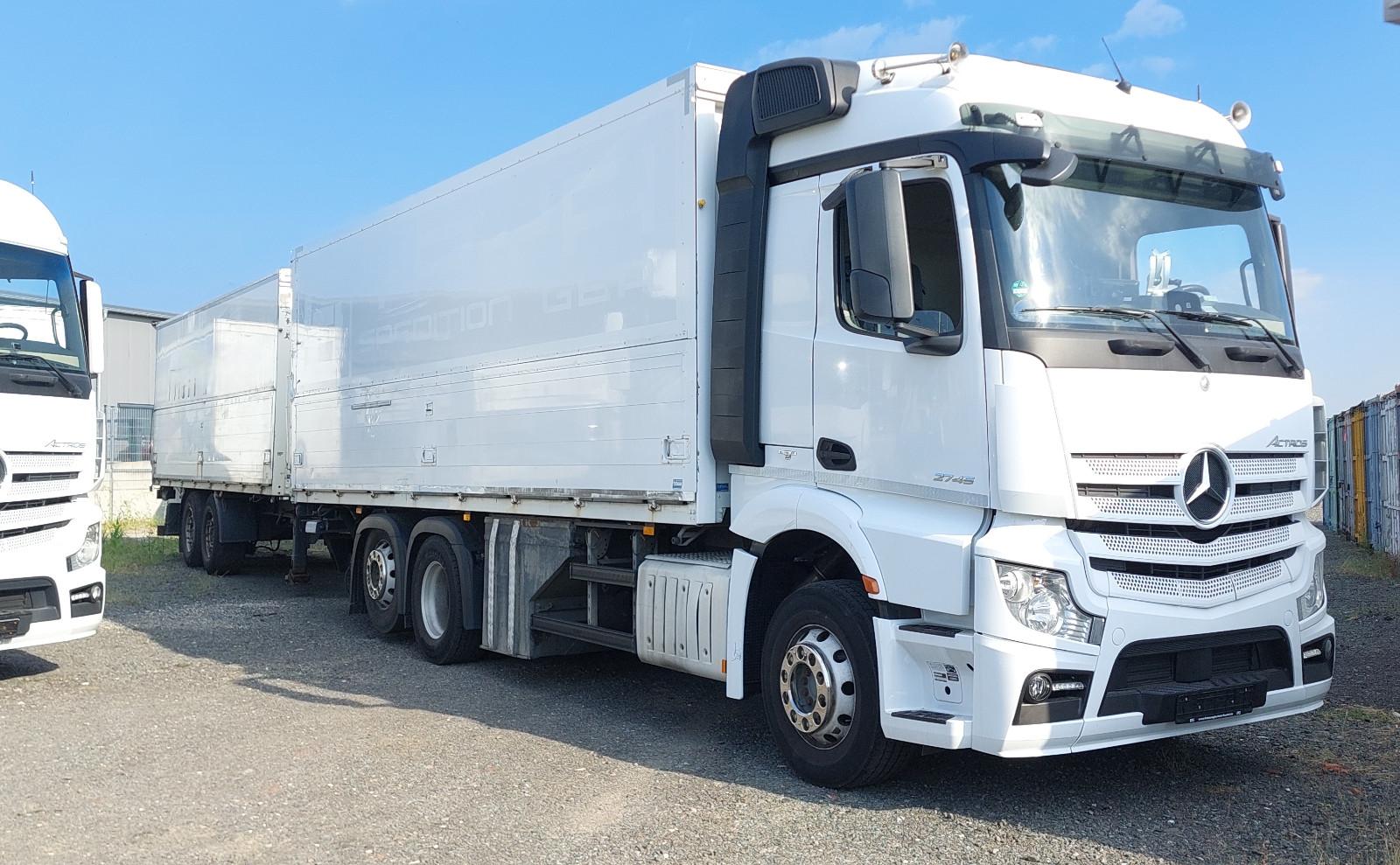 Mercedes-Benz Actros 2545 L GetränkeZUG Böse Aufbau LBW