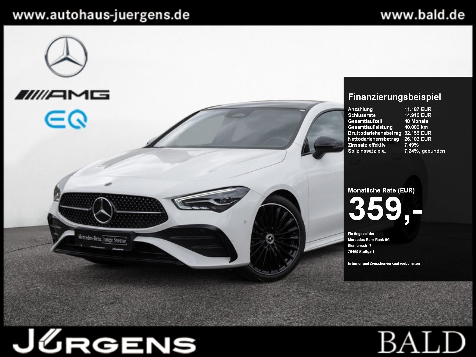 Mercedes-Benz CLA 200 Coupé AMG-Sport/LED/Pano/Night/Keyl/19'