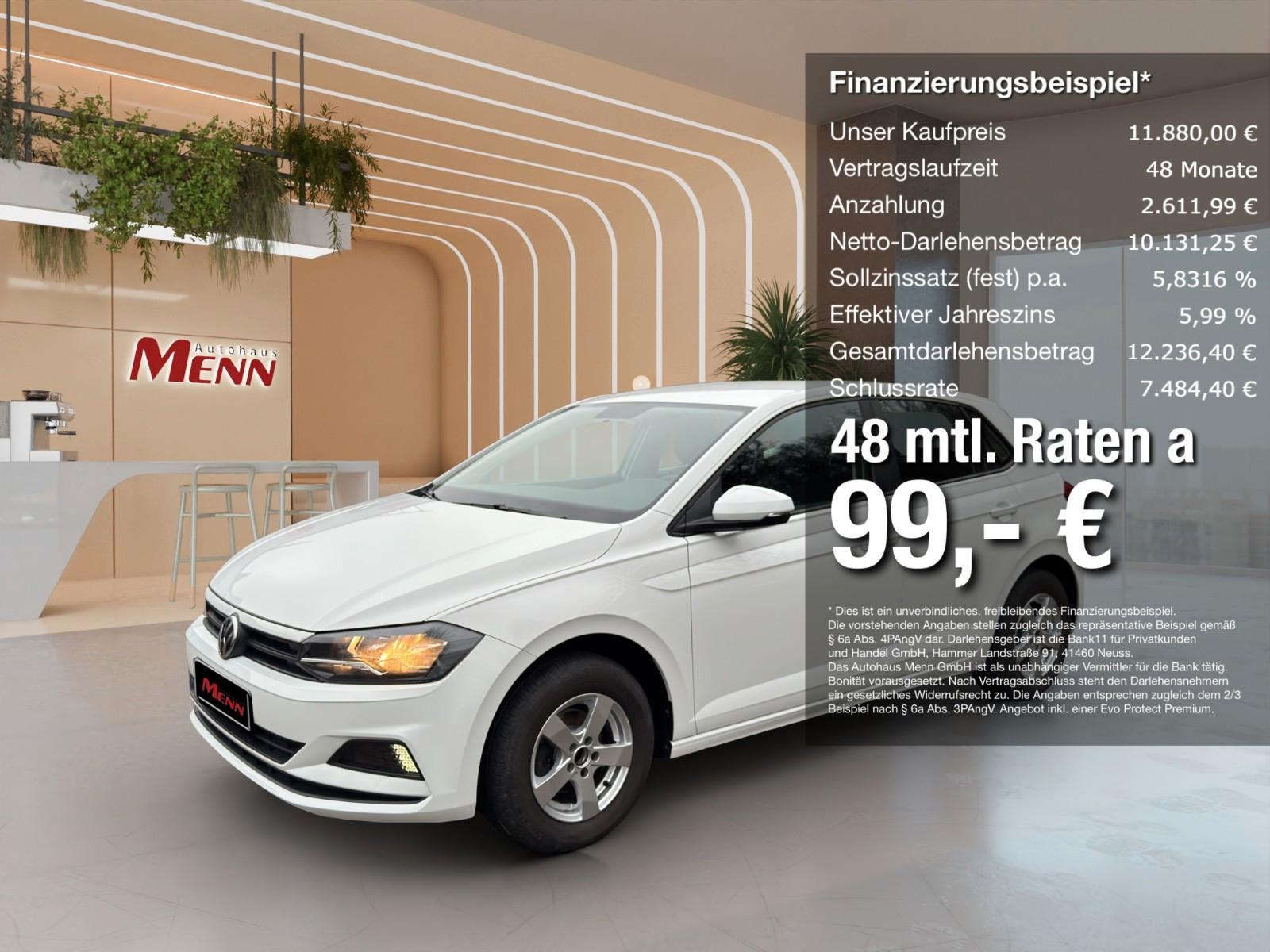 Volkswagen Polo 1.0 Bluetooth Klima Tempomat