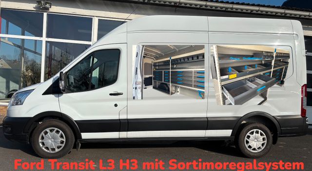 Ford Transit Kasten 350 L3H3 Trend Klima Sortimo cam