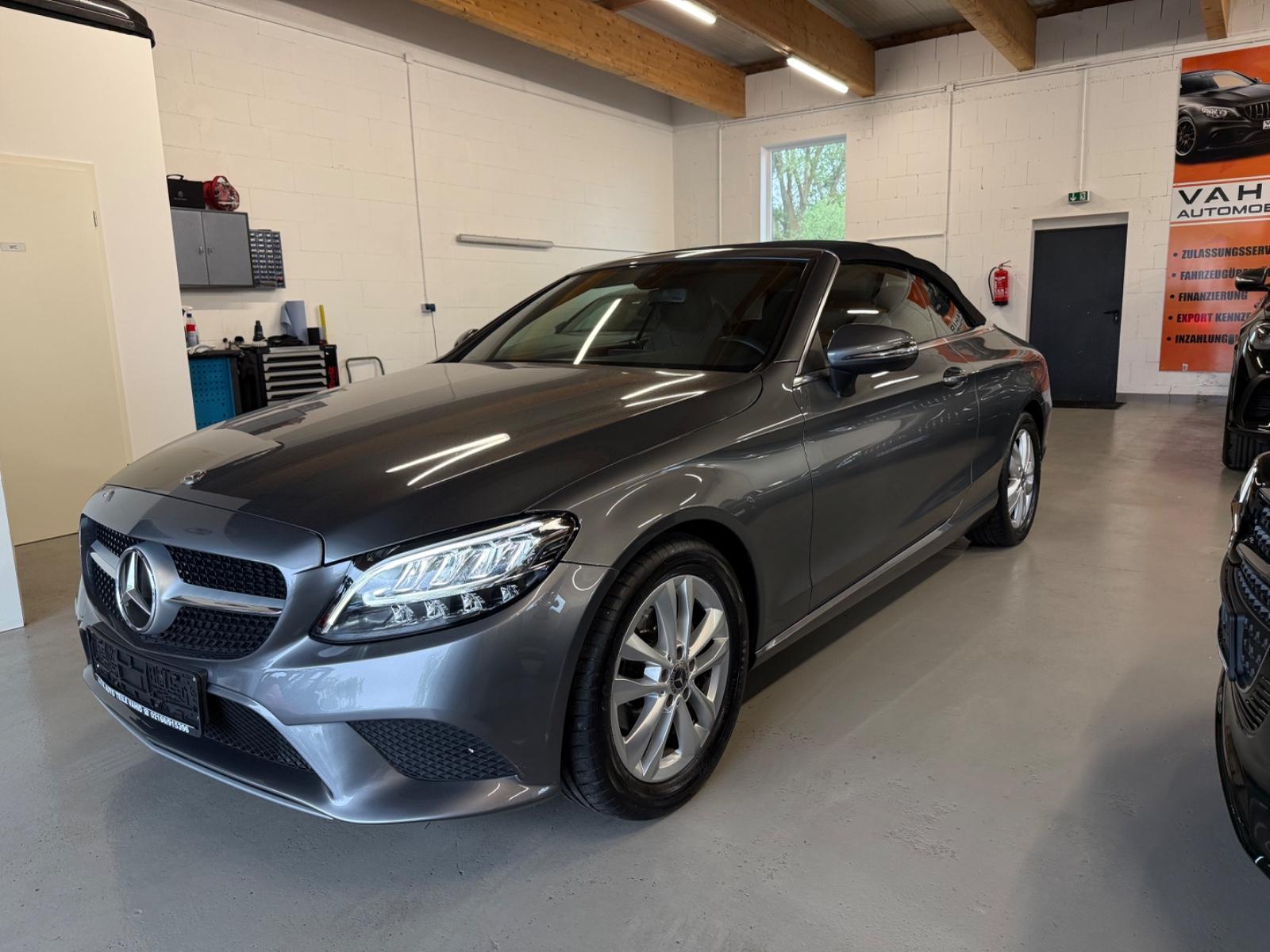 Mercedes-Benz C 180 Cabrio/ Leder/Led/Kamera/1.Jahr Garantie/