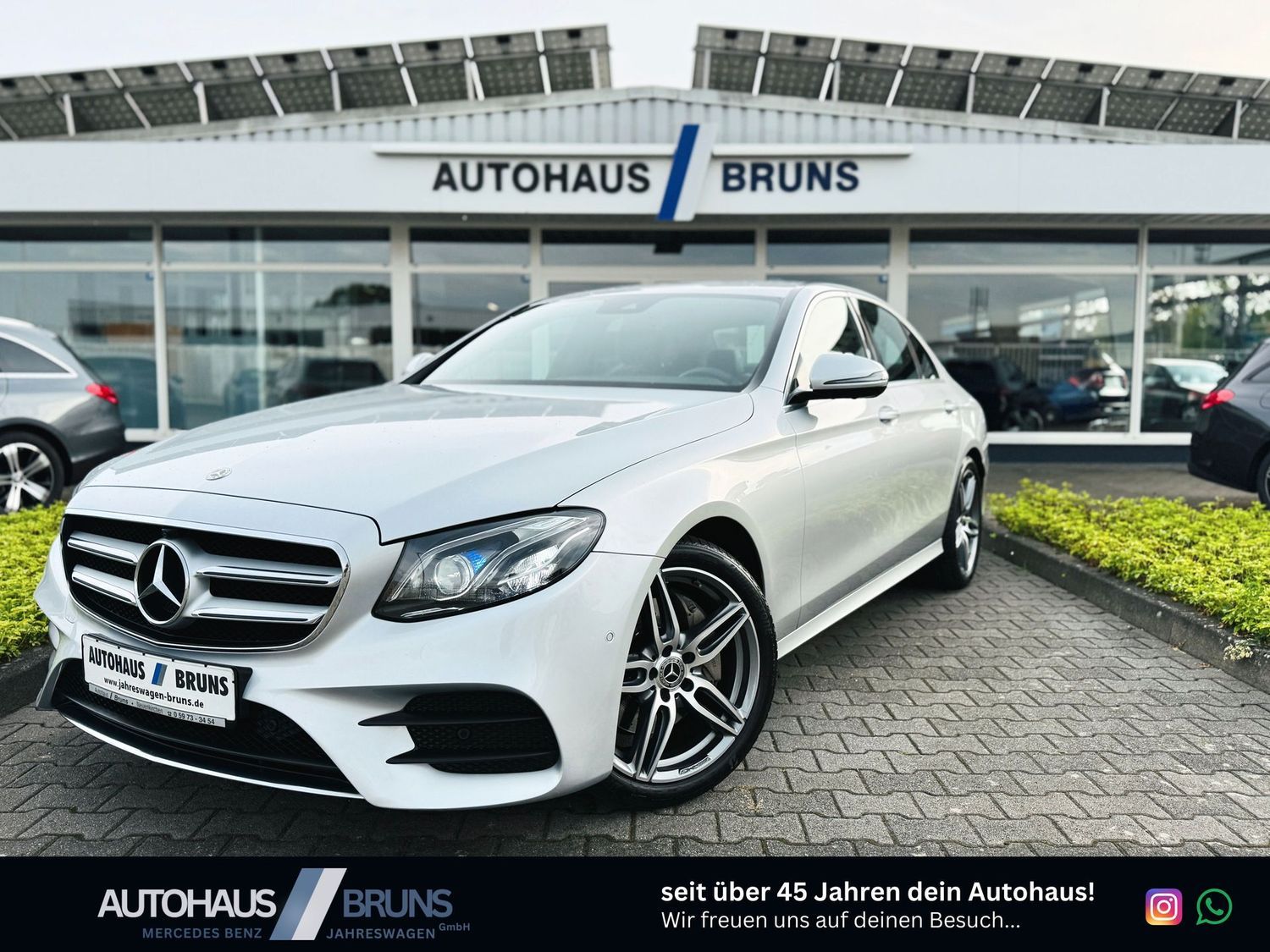 Fahrzeugabbildung Mercedes-Benz E 200 AMG, Multibeam, Memory, 360°, Comand, PTS,