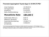 Toyota Aygo X TEAM+SONDERMODELL+BLACK&WHITE+KAMERA+CPLA - Toyota Aygo sondermodell Gebrauchtwagen