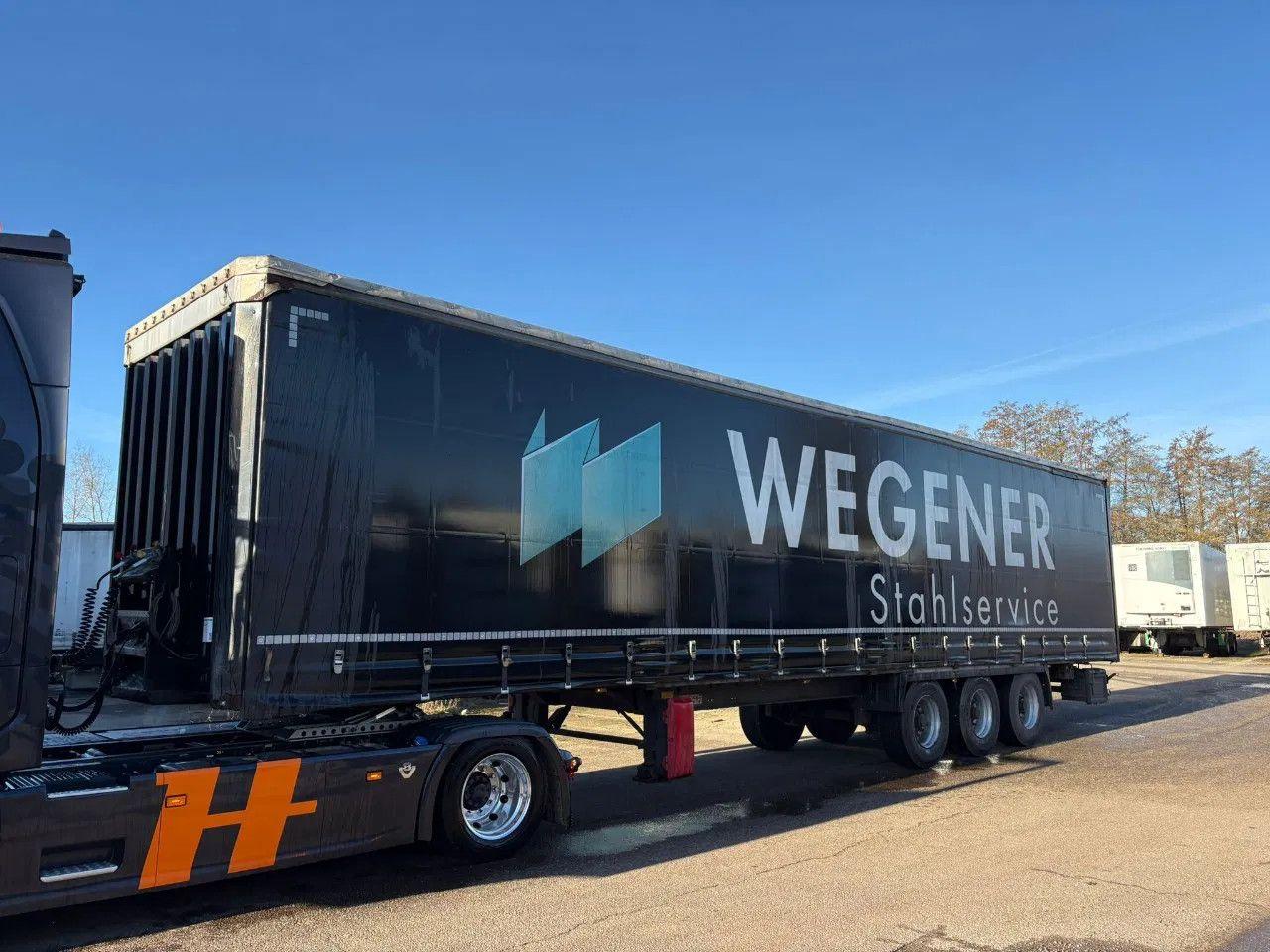 Krone SD Schuifzeilen/Schuifdak BPW Reservewielhouder