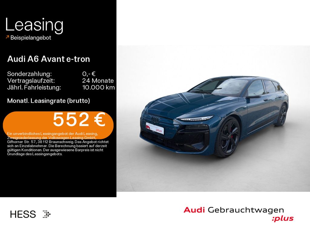 Audi A6 Avant e-tron S-LINE*0,25%*MATRIX*STHZG*HUD*LU