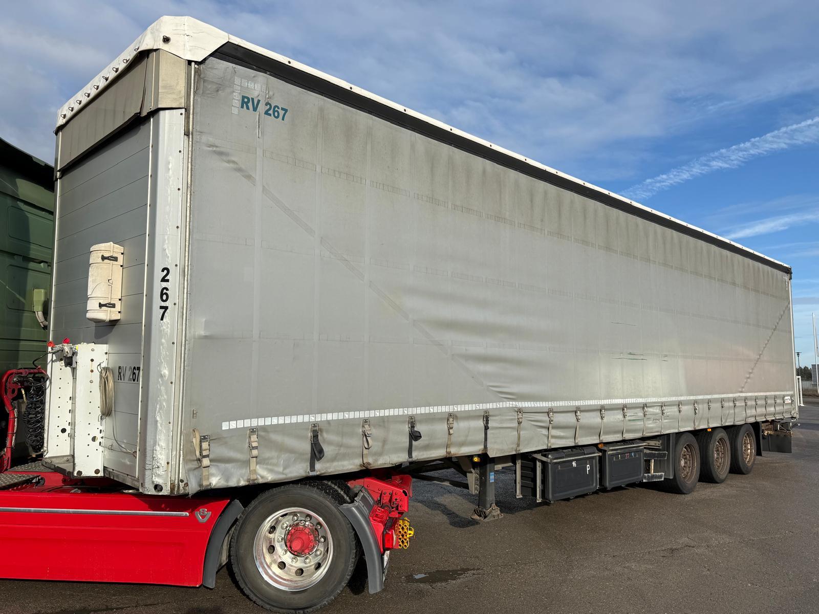 Schmitz Cargobull  3 Achs MEGA Liftachse Hubdach SAFaxle TÜV 01/26