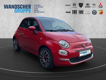 Fiat 500 1.0 Mild Hybrid Red PANORAMA CARPLAY