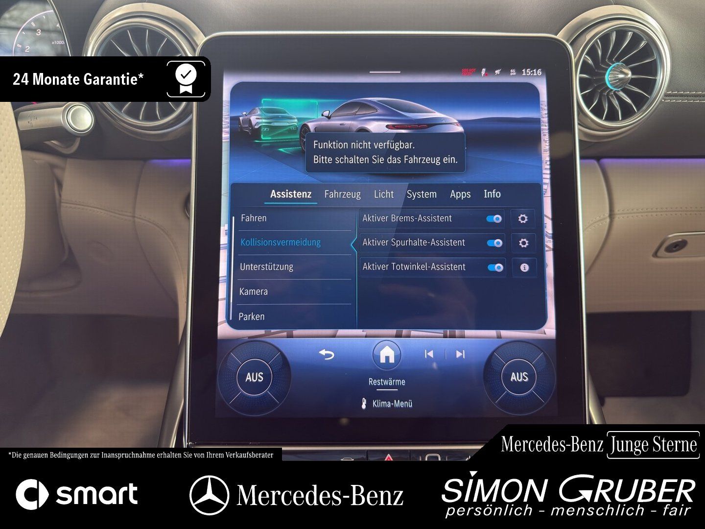 Fahrzeugabbildung Mercedes-Benz GT 63 4M+ AMG Manufaktur Leder/Lack Lift Burm3D