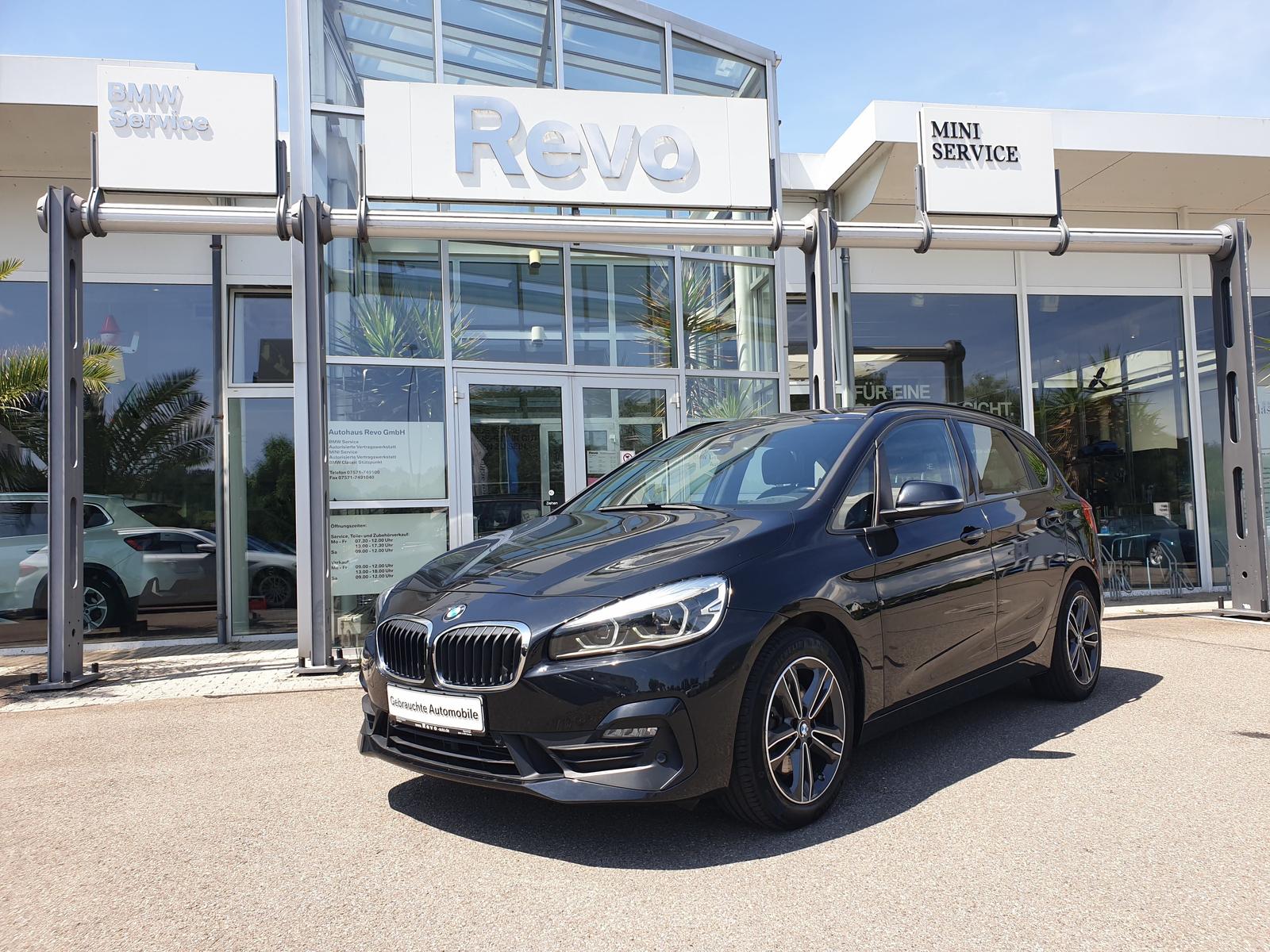 BMW 220d Active Tourer Aut Advantage Leder Navi LED 