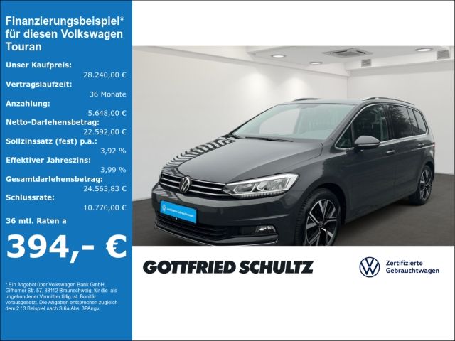 Volkswagen Touran HIGHLINE TDI DSG CONNECT NAVI EPH AHK SIT