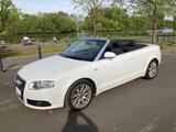 Audi A4 Cabriolet weiss  Sline alle extras - Audi Cabriolet mit Diesel-Antrieb