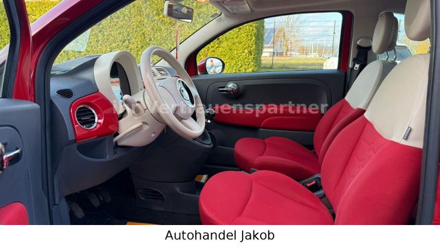 Fiat 500/Pano/Klima/Garantie/Super Farb Kombination