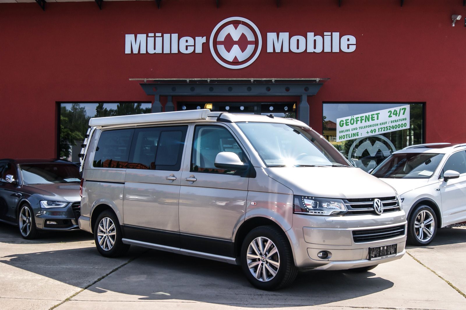 Fahrzeugabbildung Volkswagen T5 California Beach Aufstelldach 4Motion DSG 2HD