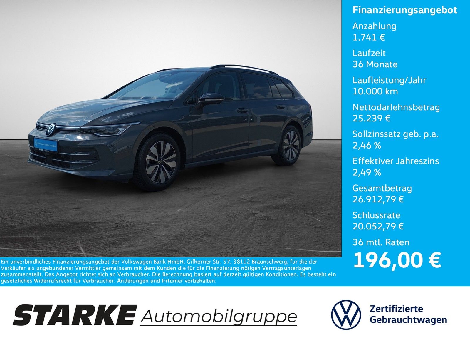 Volkswagen Golf Variant 1.5 eTSI DSG Goal AHK Navi LED Kam foto 1
