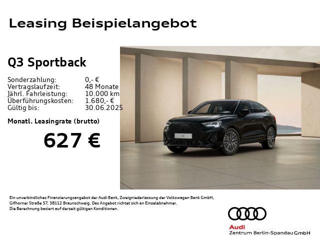 AUDI Q3 Sportback 35 TFSI S line S tronic *NAV+*SHZ*