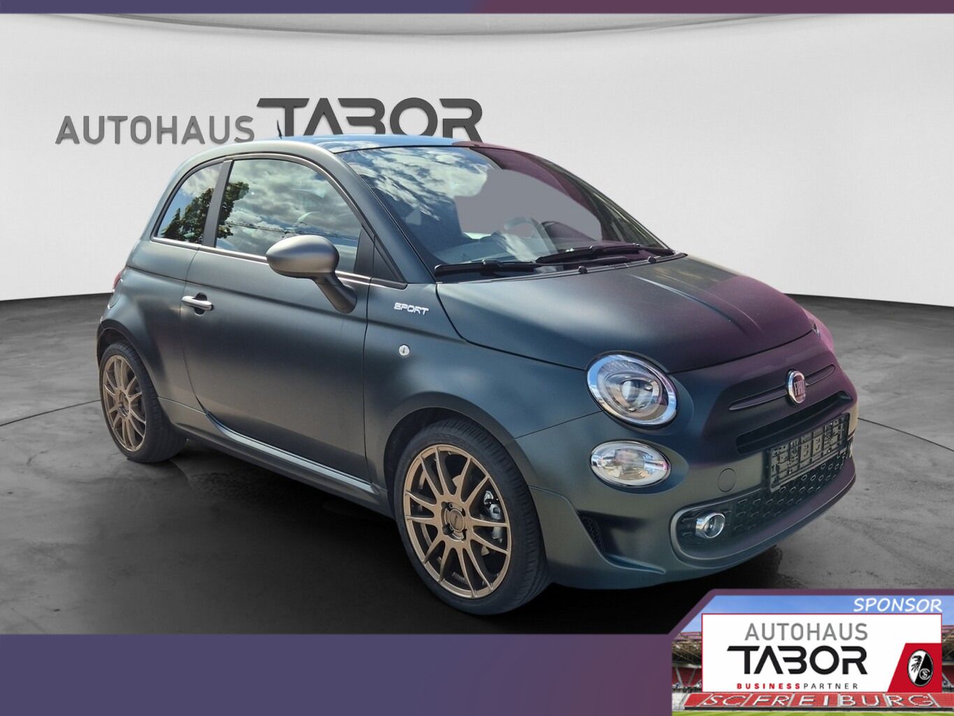 Fiat 500 1.0 Mild Hybrid Sport Pano KomfortP PDC imagem 2