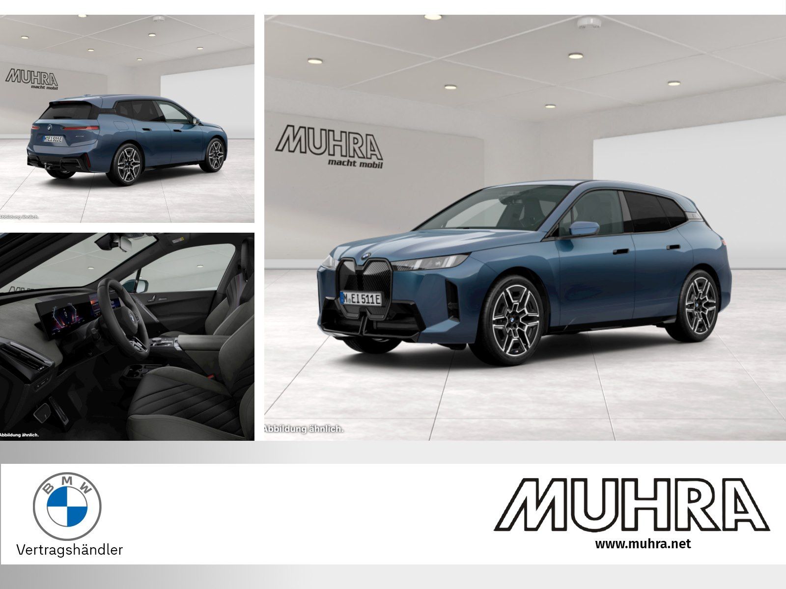 BMW iX xDrive45 M Sport 22" AHK Sitzbelüft. Softclos