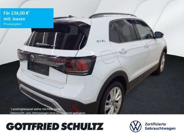 Volkswagen T-Cross 1.0 TSI GOAL 17ZOLL GJR ACC Navi Ambient
