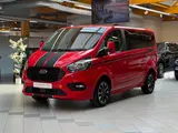 Ford Tourneo Custom Sport|8-Sitzer|Leder|AHK|SHZ|Navi - Hybrid (Diesel/Elektro): Kleinbus