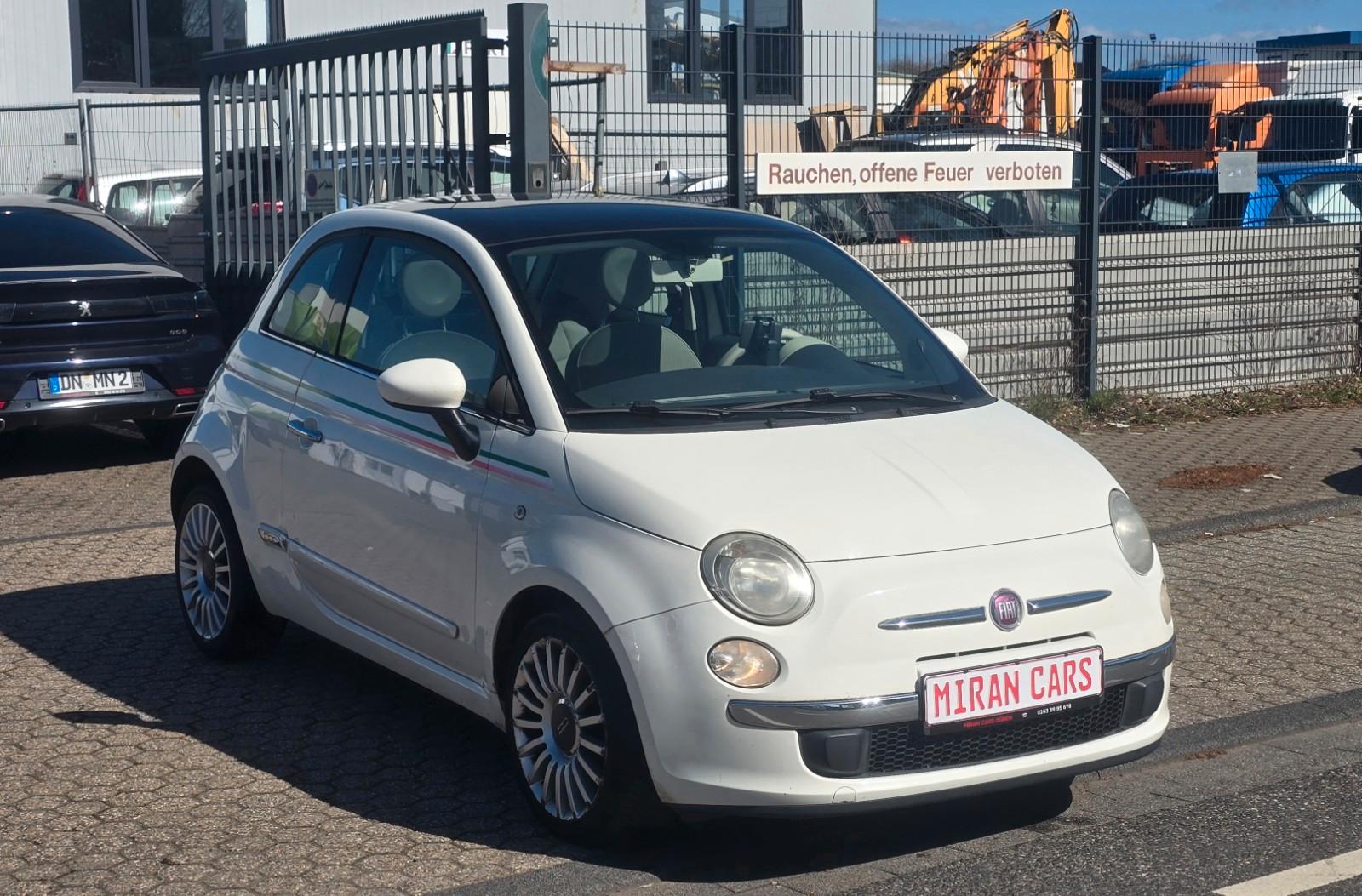 Fiat 500 Lounge/Klima/Pano/Euro5