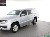 Volkswagen Amarok 3.0 TDI 4M HARDTOP,KAMERA,AHK,1.HAND,SH - silberne Volkswagen Amarok