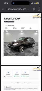 Lexus RX 400 Executive Executive - Lexus RX 400 aus 2007