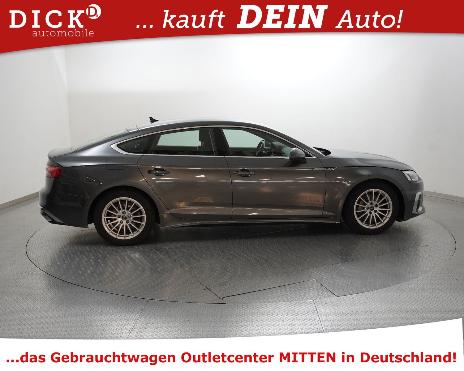 Audi A5 SB 40d S LINE SPORT 5SI+LEDER+SHZ+NAV+KAM+LED imagem 2