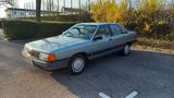 Audi 100 C3, Aquamarin/Metallic, H-Kennzeichen - gebrauchte Audi 100 aus dem Jahr 1990