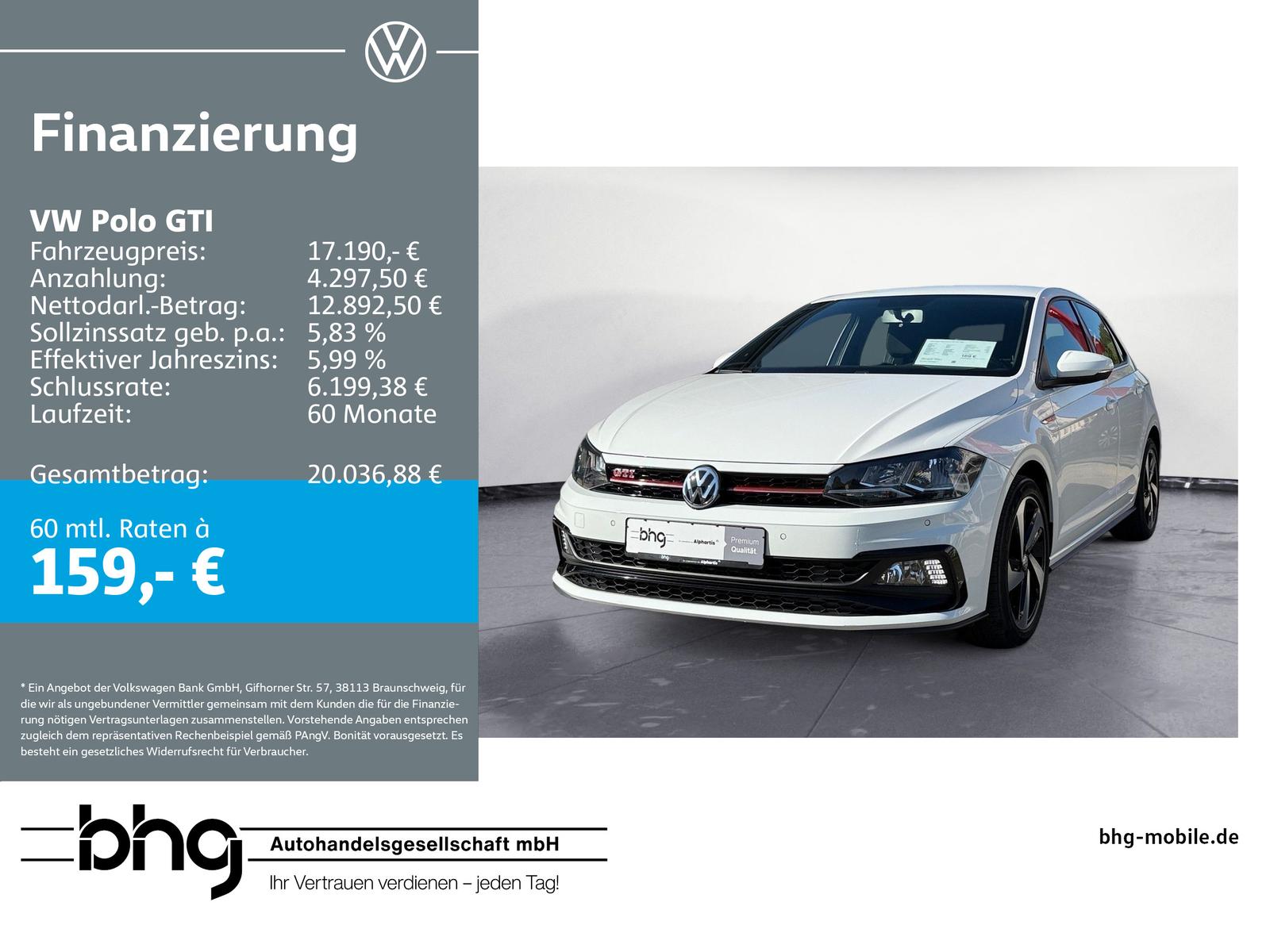 Volkswagen Polo GTI 2,0 TSI OPF DSG