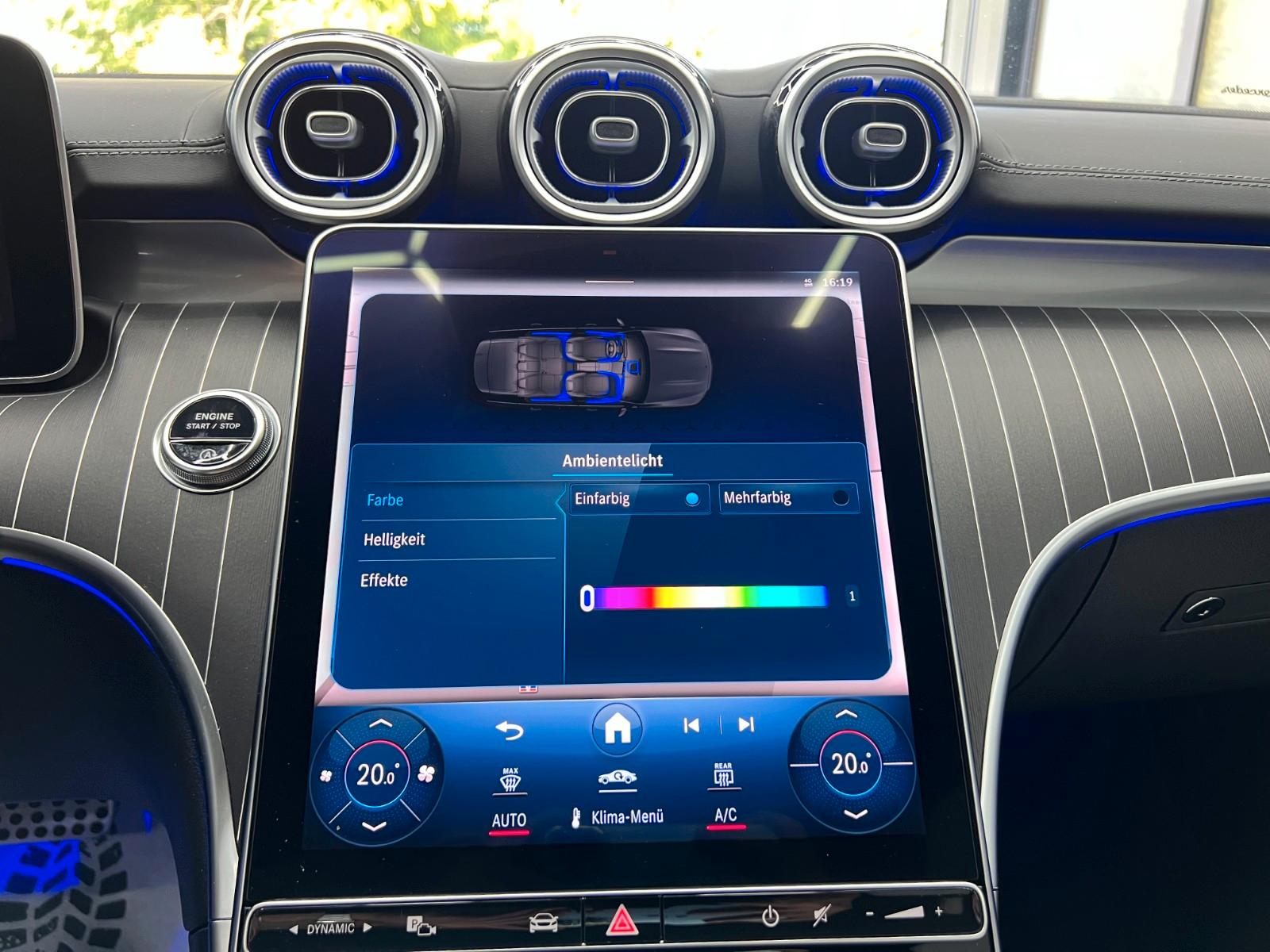 Mercedes-Benz C 220d T 9G AMG-LINE OLED AMBT+SOUND KAM AHK 19"